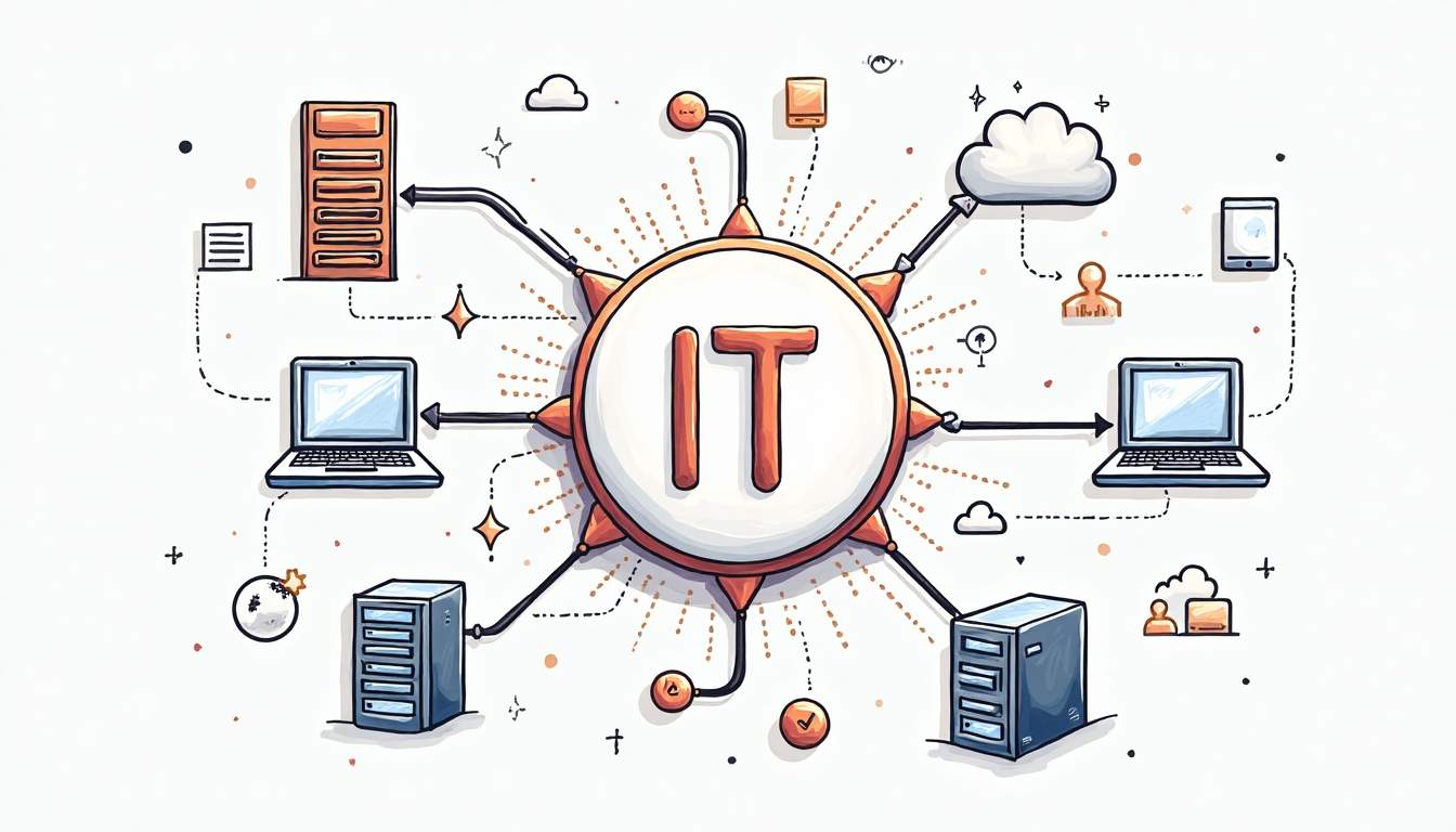 An interconnected network of computer systems